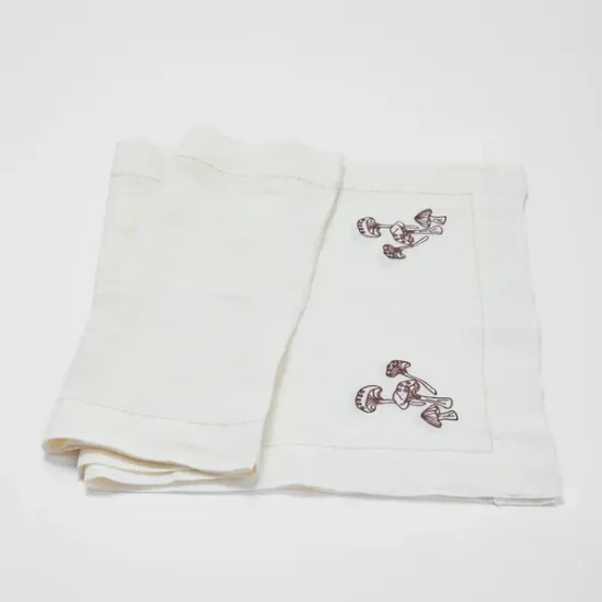 Picture of Embroidered Linen Table Runner